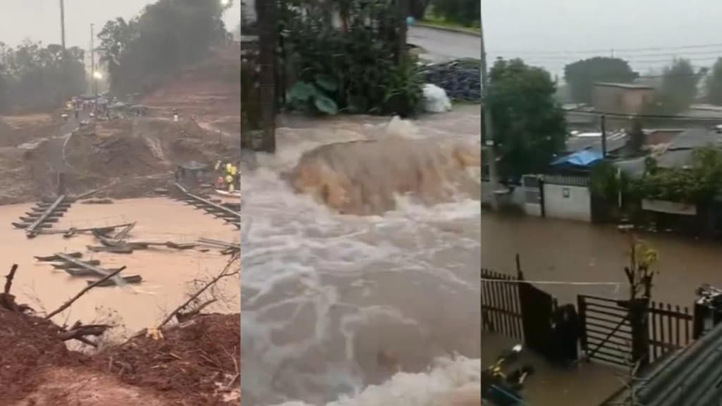 ATENÇÃO: Rio Grande do Sul tem novo dia caótico de chuvas e coloca SC em alerta