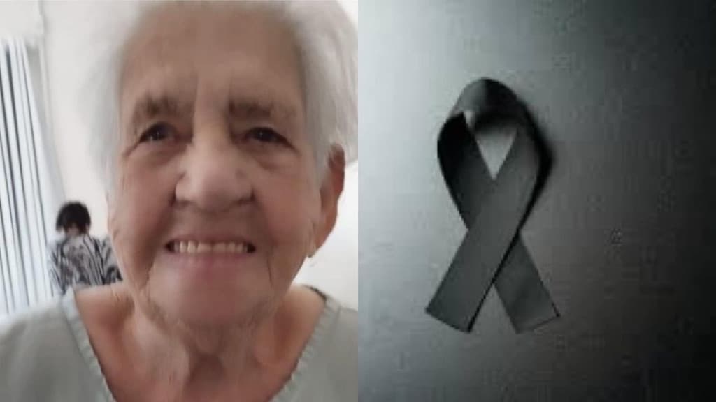 Nota de falecimento de Dorcília Maria Fritz