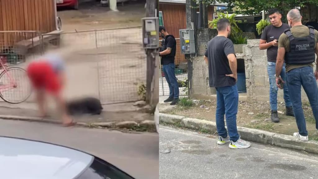 Homem é liberado e fica com o cachorro que foi flagrado agredindo, em Camboriú