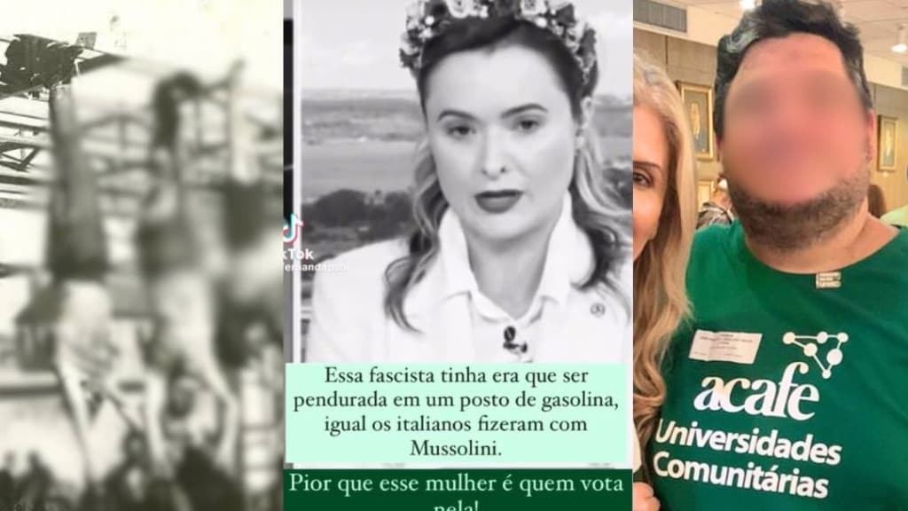 Funcionário de universidade de SC diz que deputada tem que ser pendurada “igual Mussolini”