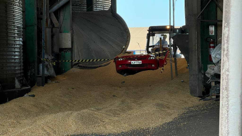 Manhã de terror: rompimento de silo mata trabalhador e deixa feridos
