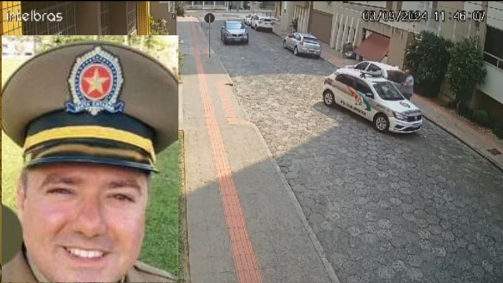 URGENTE: Vídeo mostra assassinato de PM em SC; “extrema crueldade”