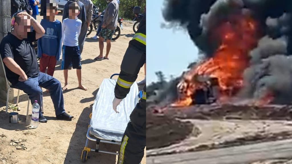 Boa notícia: trabalhador escapou de trágica explosão na BR-101 em SC