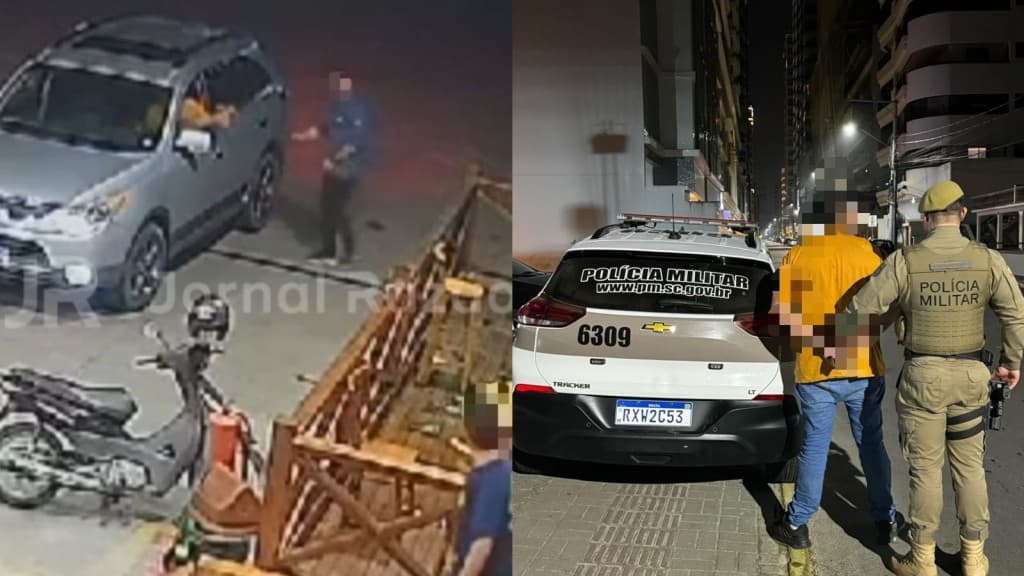 Autor de ataque a tiros em Canelinha queria matar homem que estava no banheiro de posto