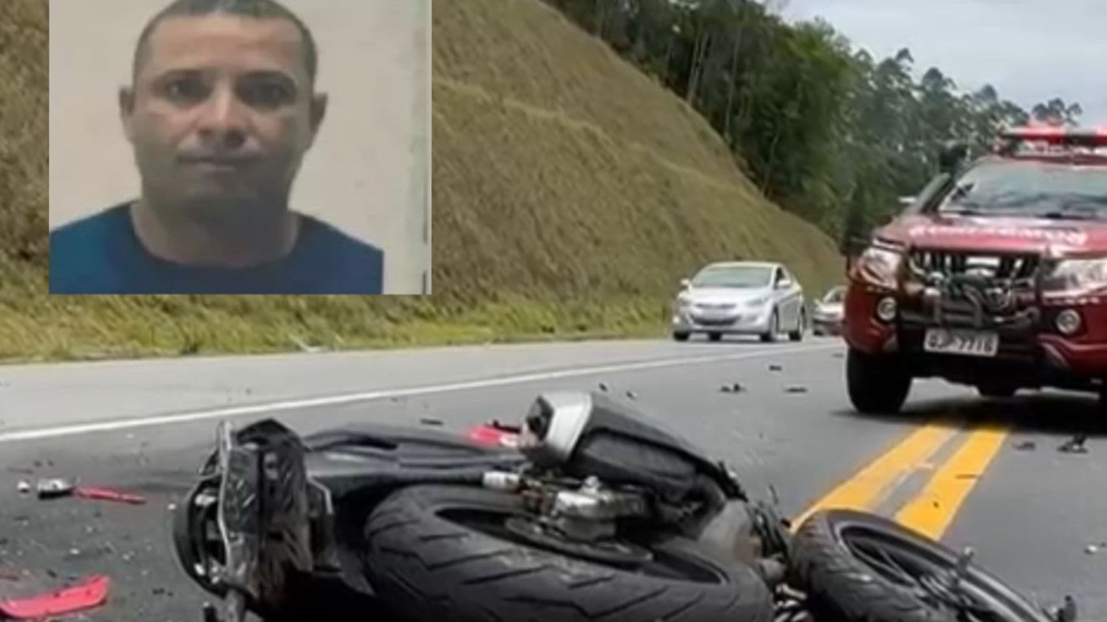Identificado motociclista que morreu após ter braço amputado em grave acidente na BR-470