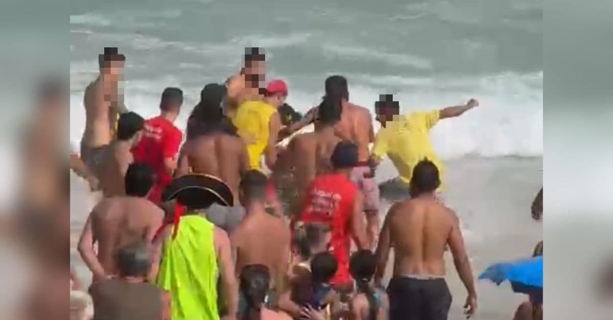 Argentino ataca salva-vidas e idoso e quase é linchado em praia de Bombinhas