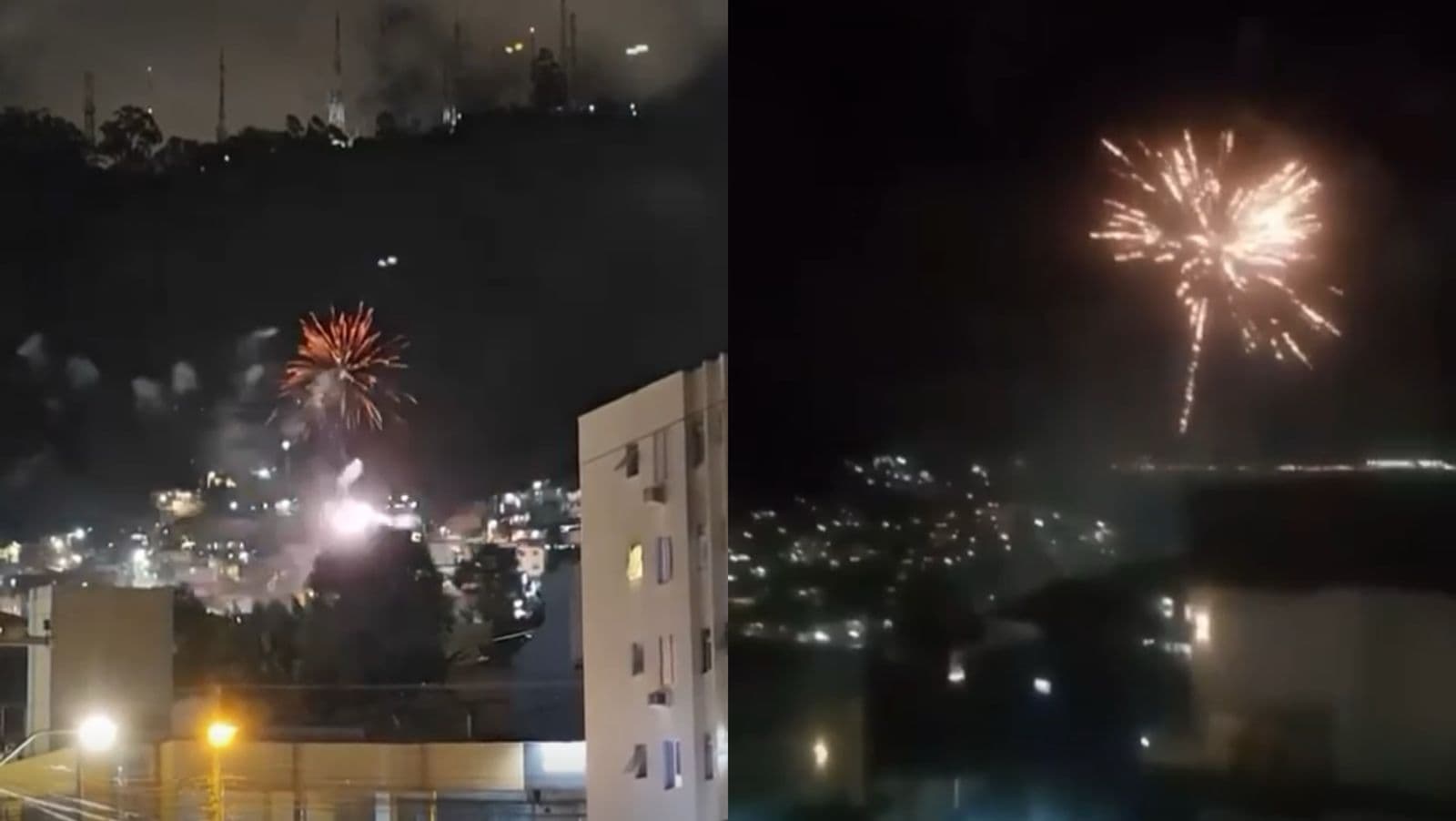 Facção criminosa comemora “Aniversário” com queima de fogos em cidades de SC