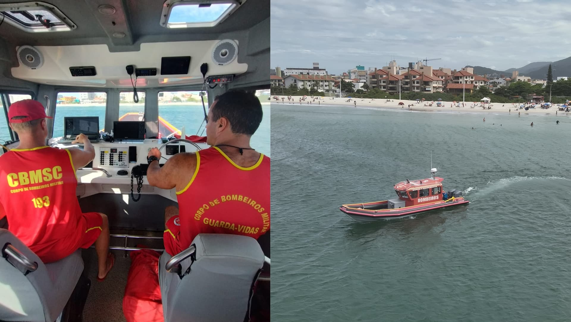 “Ele afundou e não voltou”: menino de 13 anos some no mar de Florianópolis