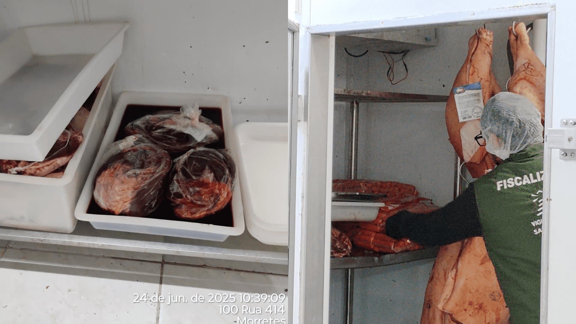 EXCLUSIVO: Saiba em quais mercados de Itapema fiscalização apreendeu 620 kg de carne imprópria