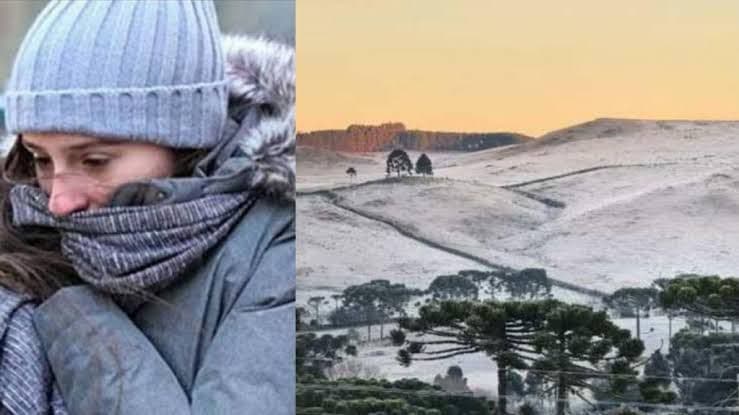 Frio intenso em SC acende alerta vermelho da Defesa Civil: “muita atenção”