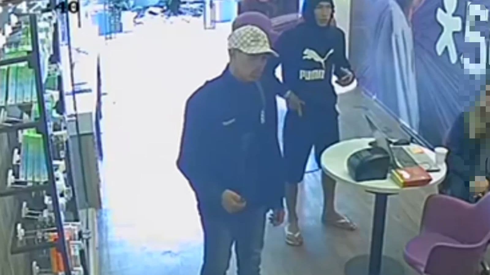 PMSC caça ladrões que assaltaram loja da Vivo em Palhoça; VEJA VÍDEO