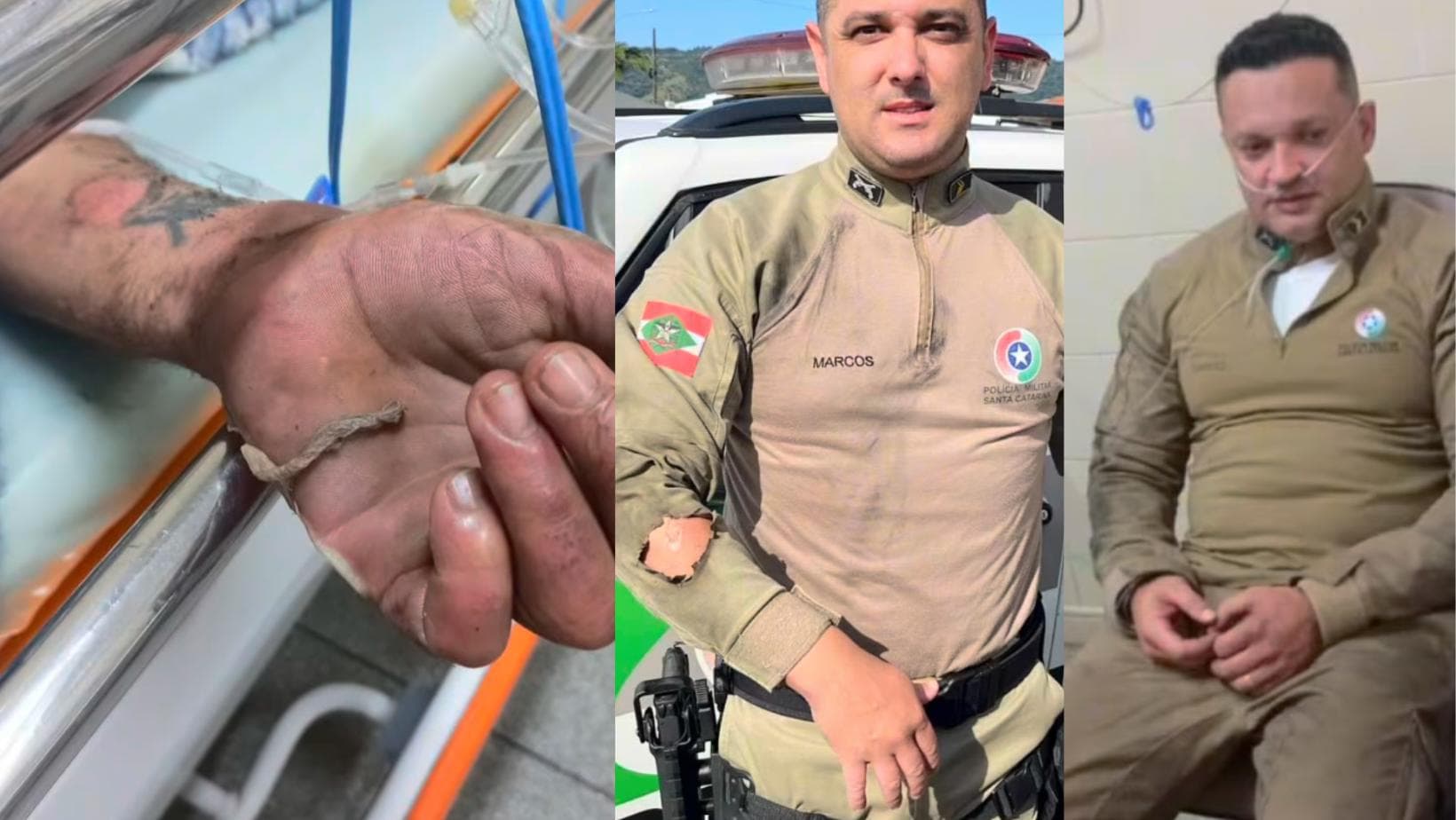 Você confiaria neles? Atitude de policiais militares chama a atenção em SC