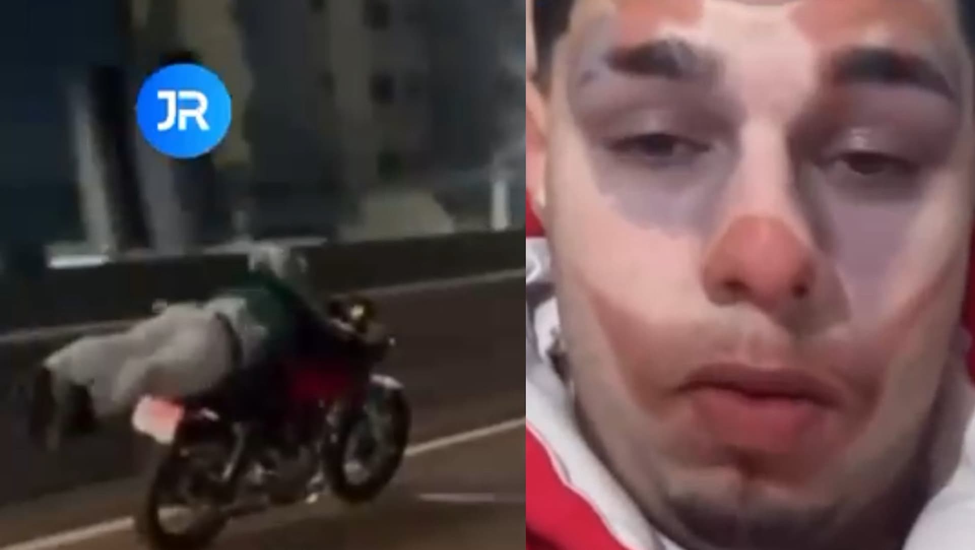 “Anjo em duas rodas”: jovem rebate críticas após manobras com moto na BR-101 em SC viralizarem