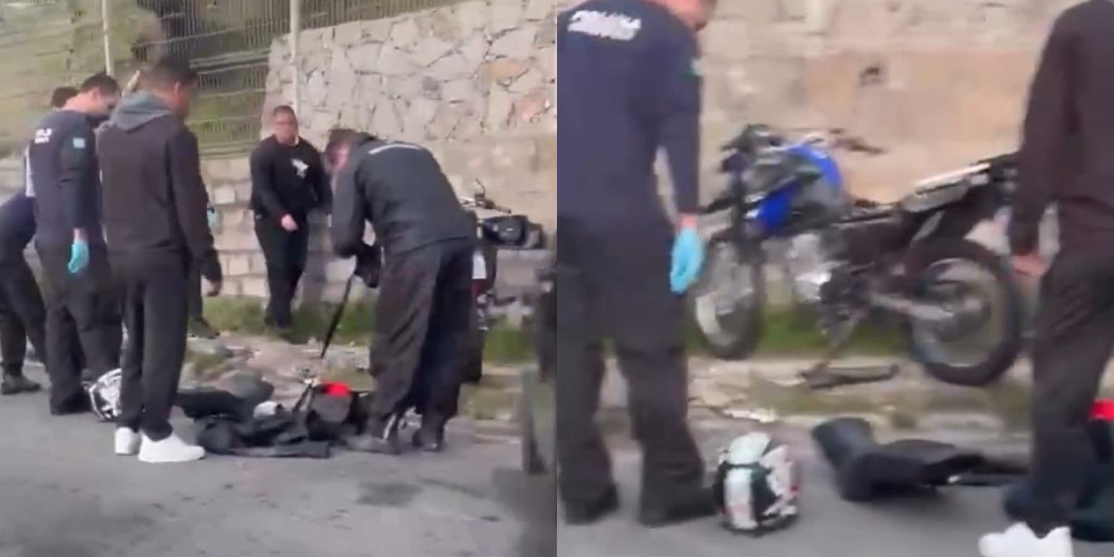 Motociclista morre após colidir contra muro de cemitério em Florianópolis