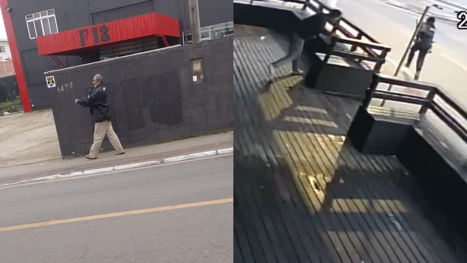 Idoso é espancado com barra de ferro por “vampiro” com 43 passagens policiais em São José