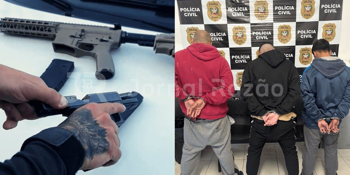 URGENTE: BOPE impede ataque de facção em Florianópolis e prende criminosos com fuzil na Beira-Mar