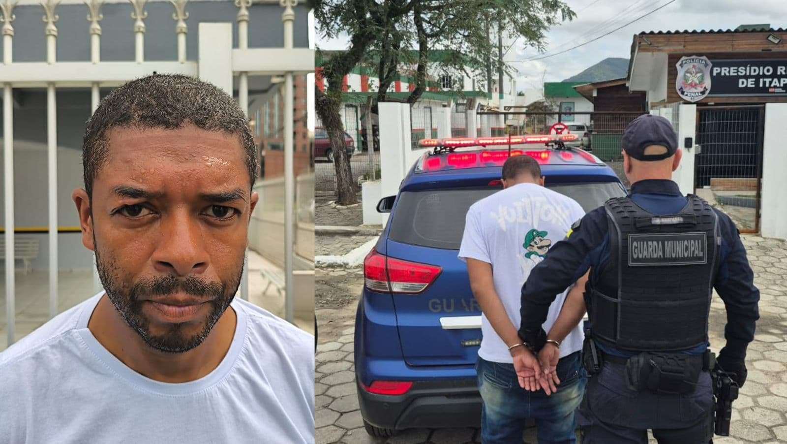 Assaltante que veio do RS para SC é preso pela Guarda Municipal de Itapema