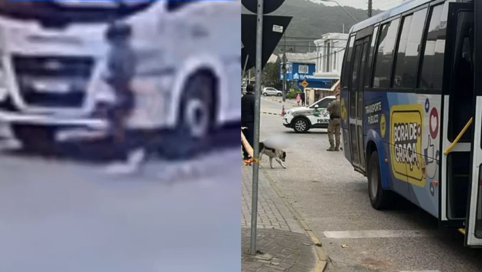 Tragédia em Bombinhas: vídeo mostra o momento em que mulher morre atropelada por ônibus