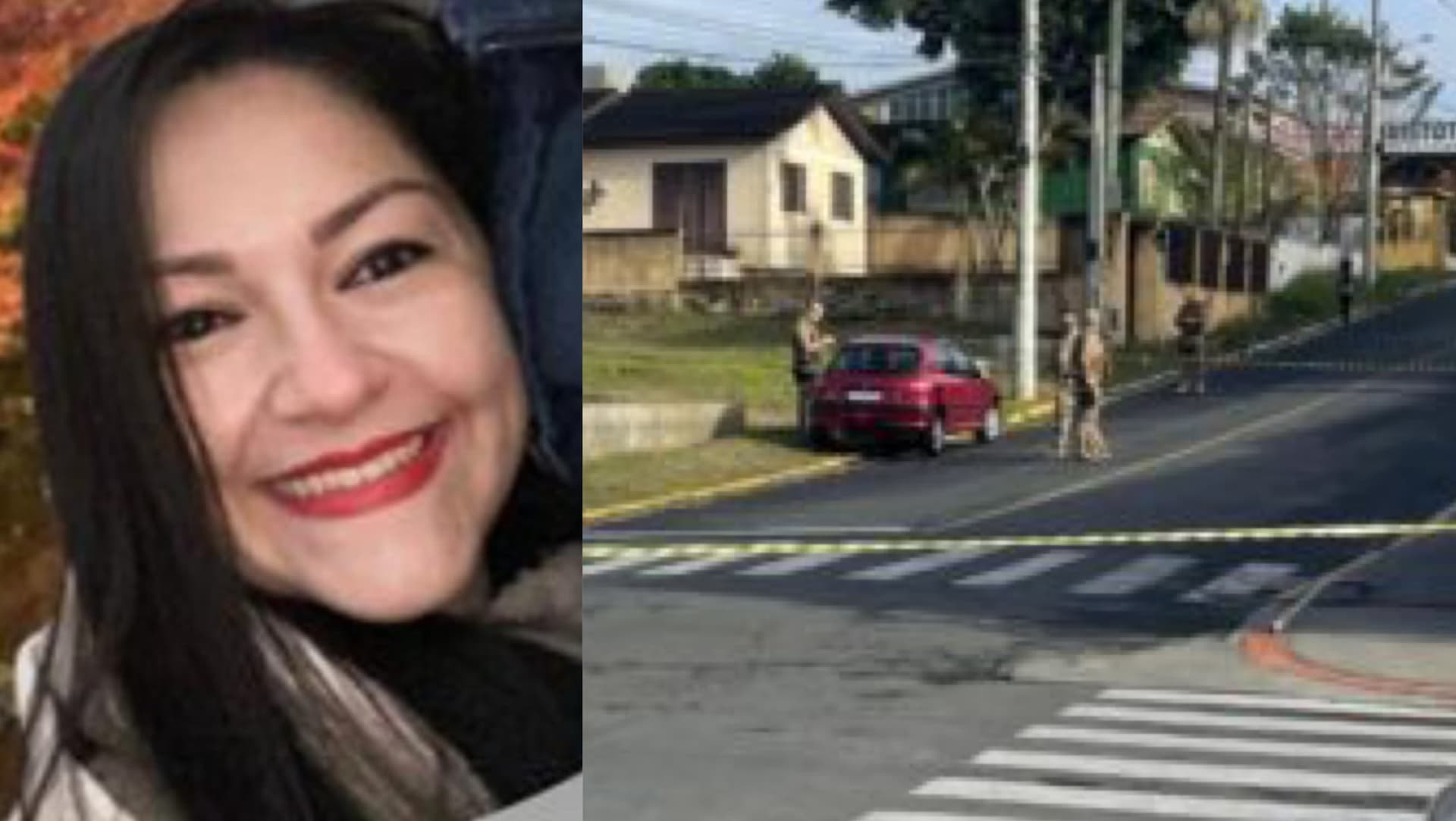 Mãe salva filhos a caminho da escola e morre atropelada por veículo em SC