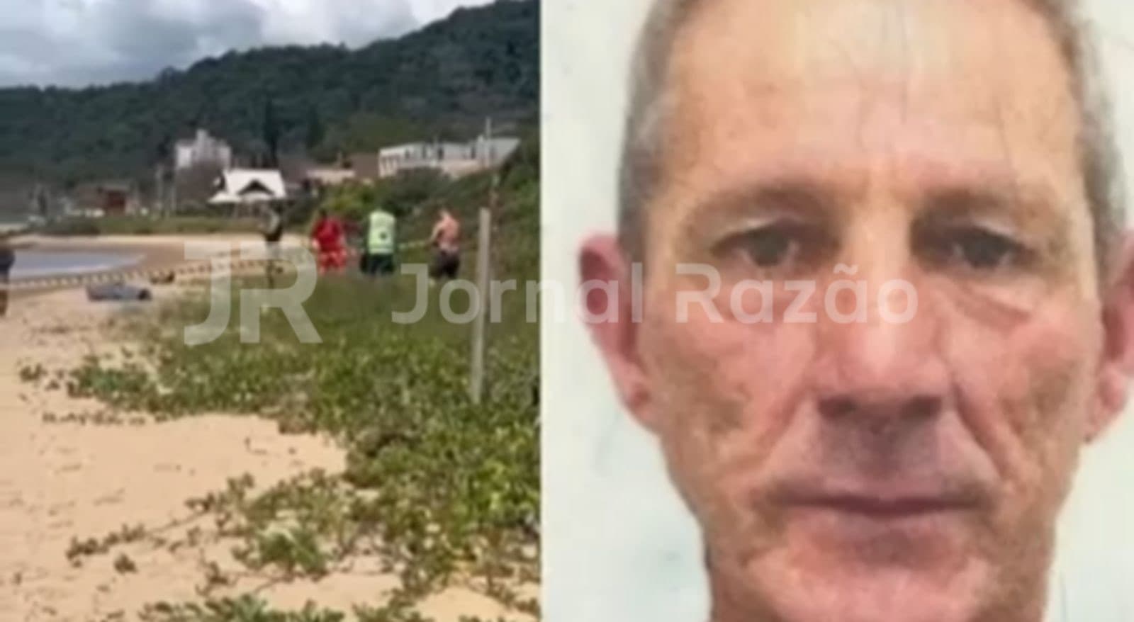“Mar agitado”: pescador de 60 anos é encontrado morto em praia de SC