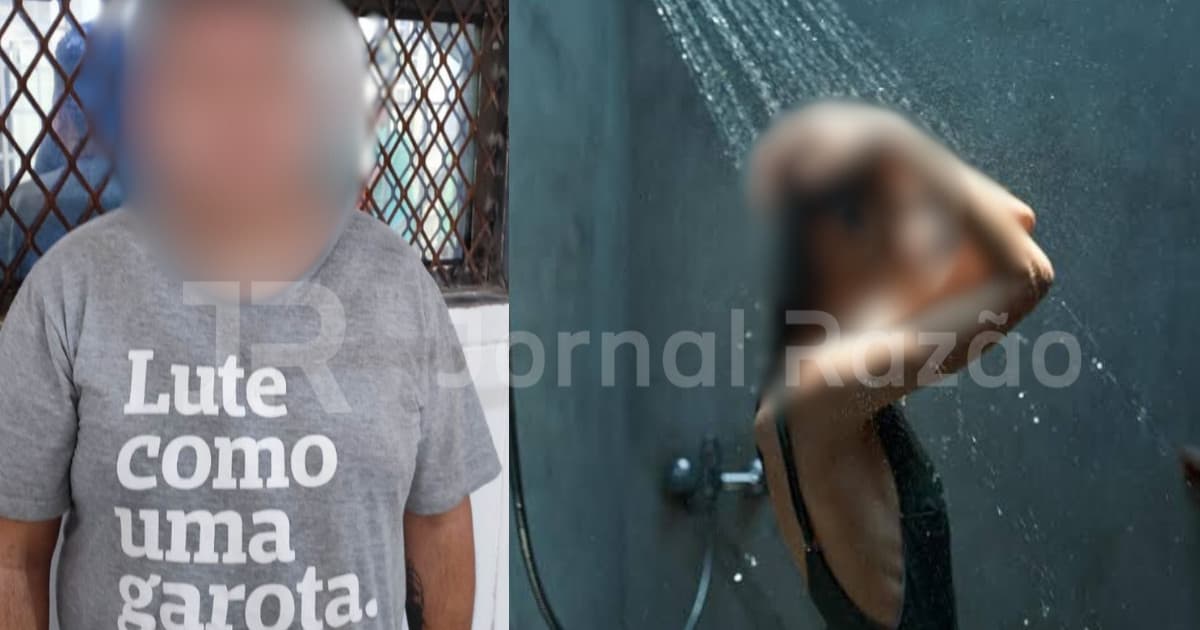 Padrasto que escondeu câmera no banheiro para filmar menina de 10 anos é preso em Florianópolis
