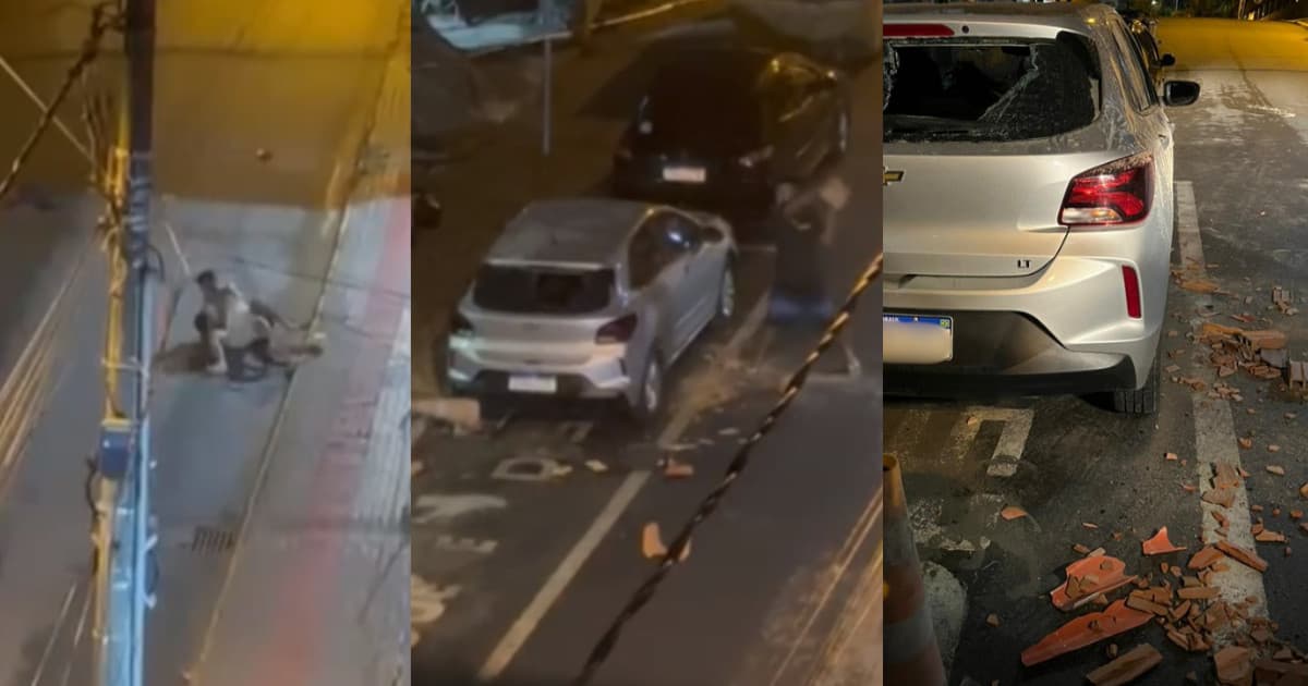 Homem se revolta por questões trabalhistas e “quebra tudo” em Itapema: “destruiu o carro”