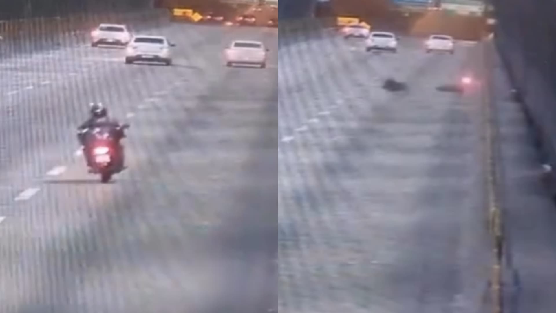 Mistério em Florianópolis: motociclista morre em acidente intrigante dentro de túnel
