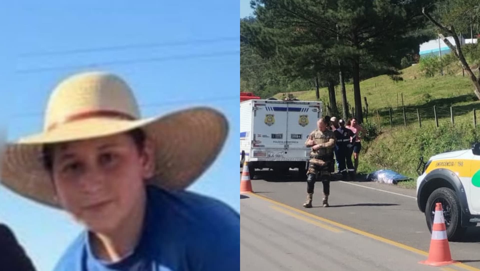 Identificado adolescente que morreu atropelado por veículo na SC-446