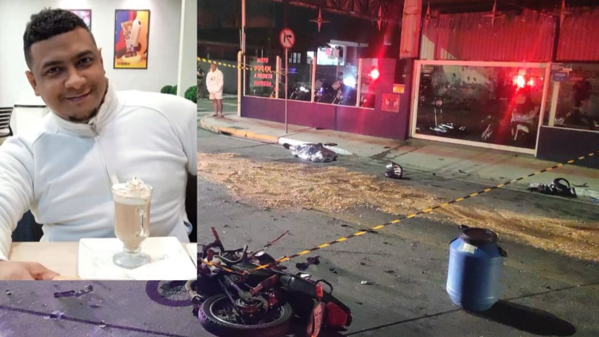 Identificado motociclista que morreu atropelado por condutora de veículo bêbada em Itajaí