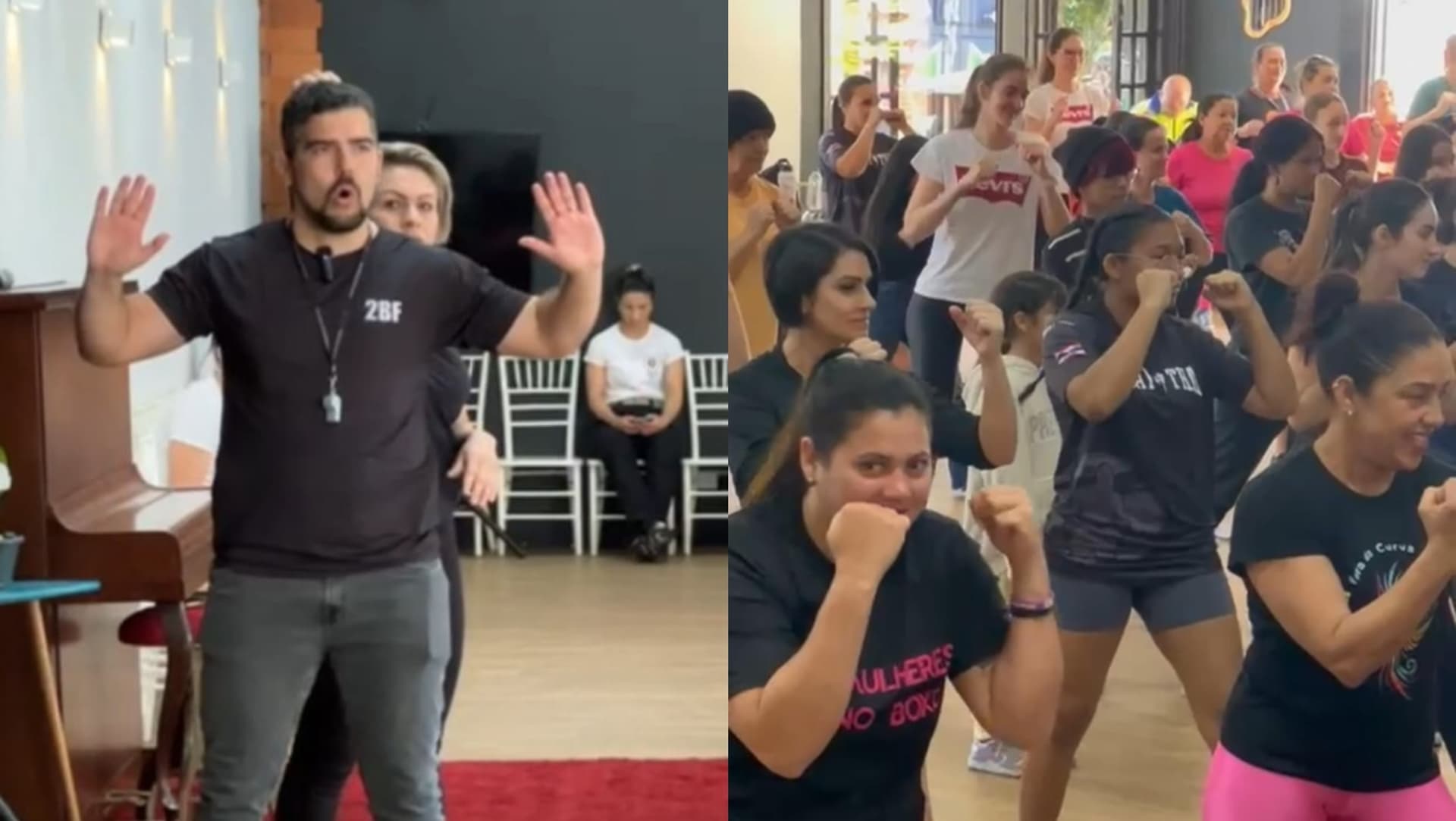 “É pra descer a mão em machão”: vereador de SC dá aulas gratuitas de autodefesa para mulheres