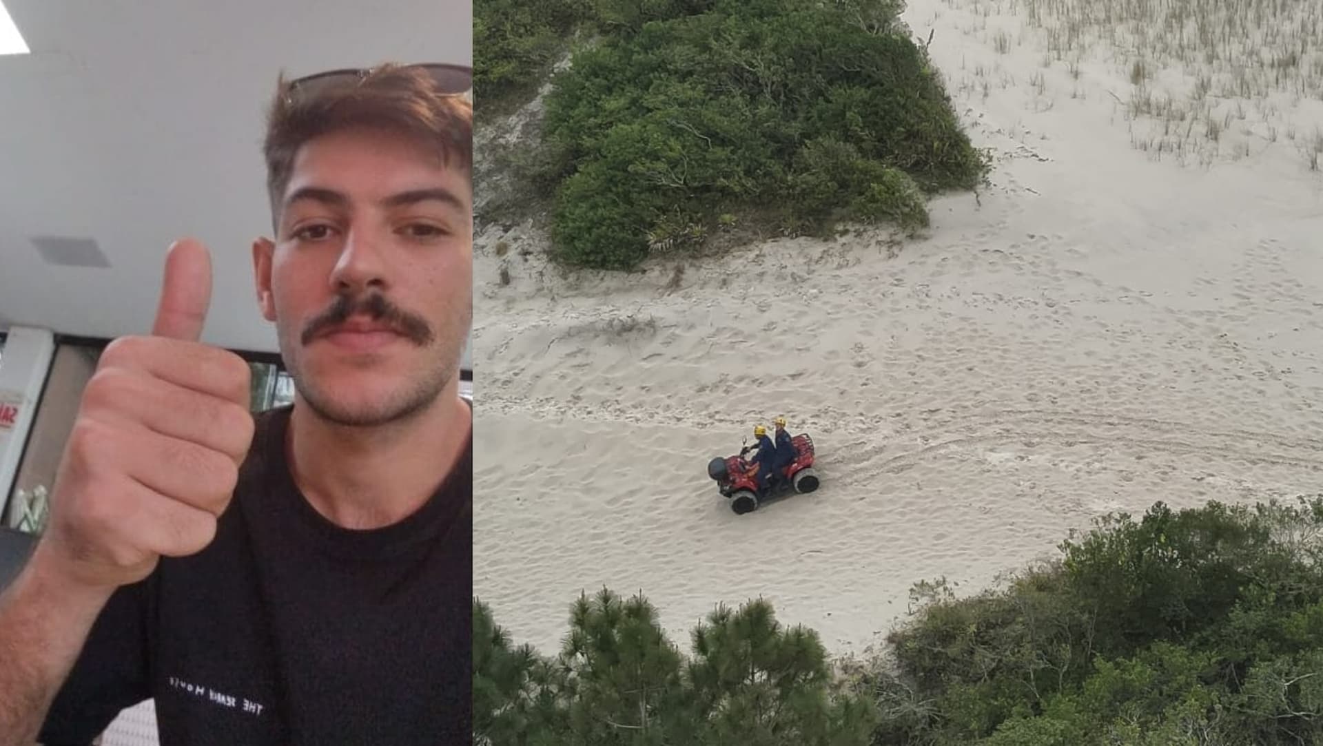 Novo rumo nas buscas: desaparecido em Florianópolis teria sido visto no bairro Ingleses