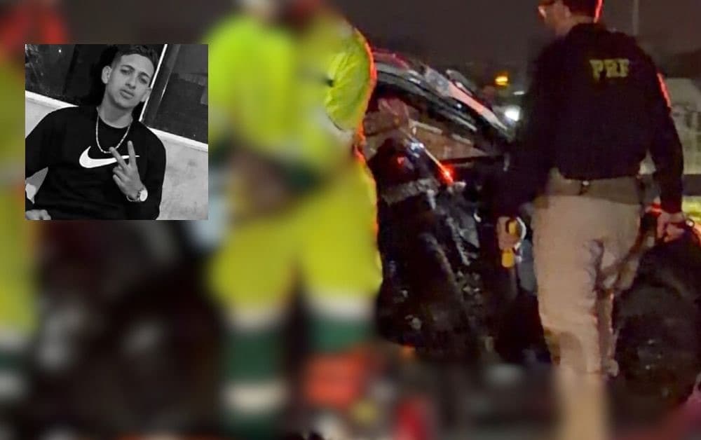EXCLUSIVO: Jovem de Tijucas é presa após acidente que matou motociclista na BR-101