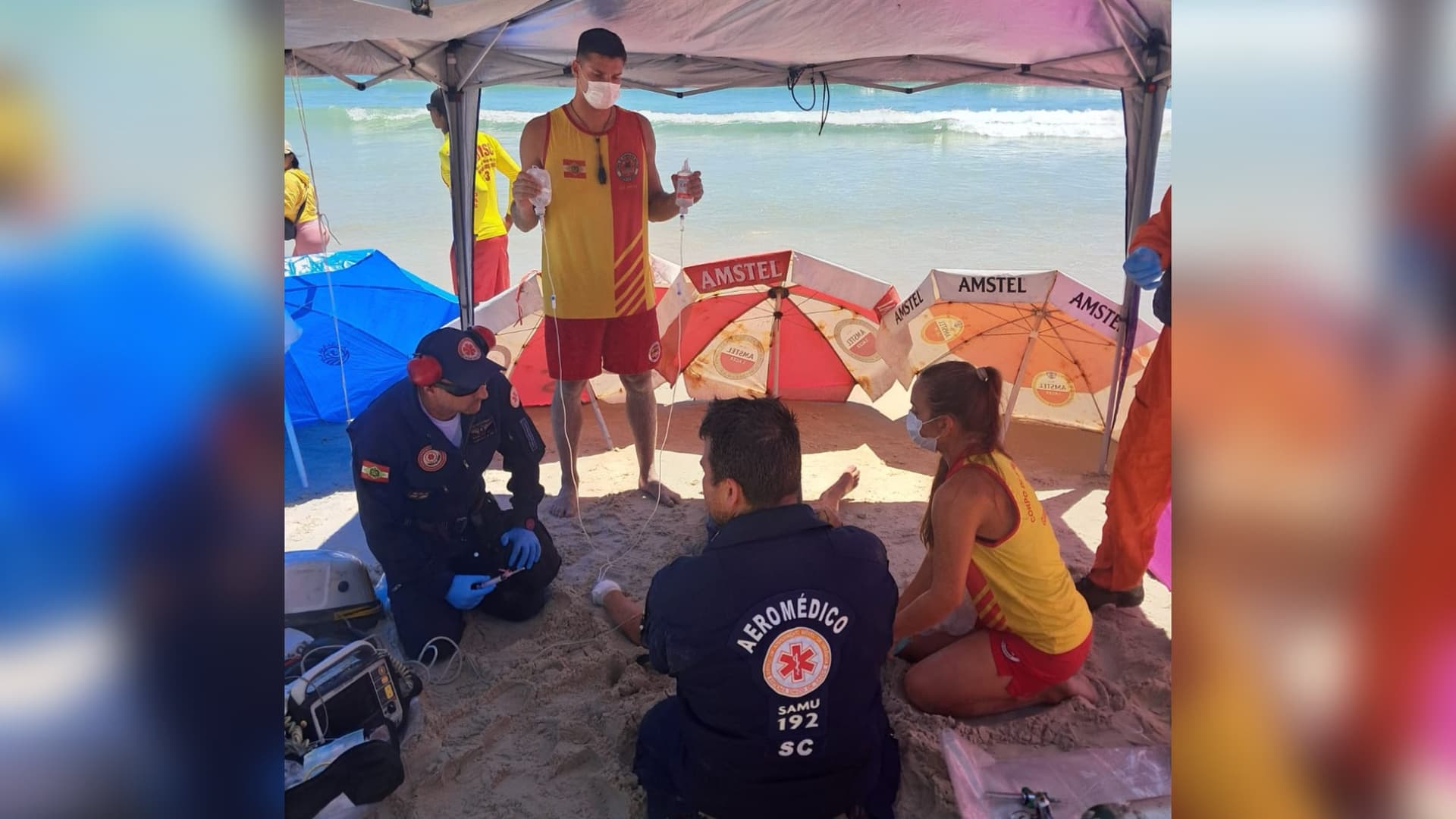 Turista da China morre após mal súbito no mar de Florianópolis