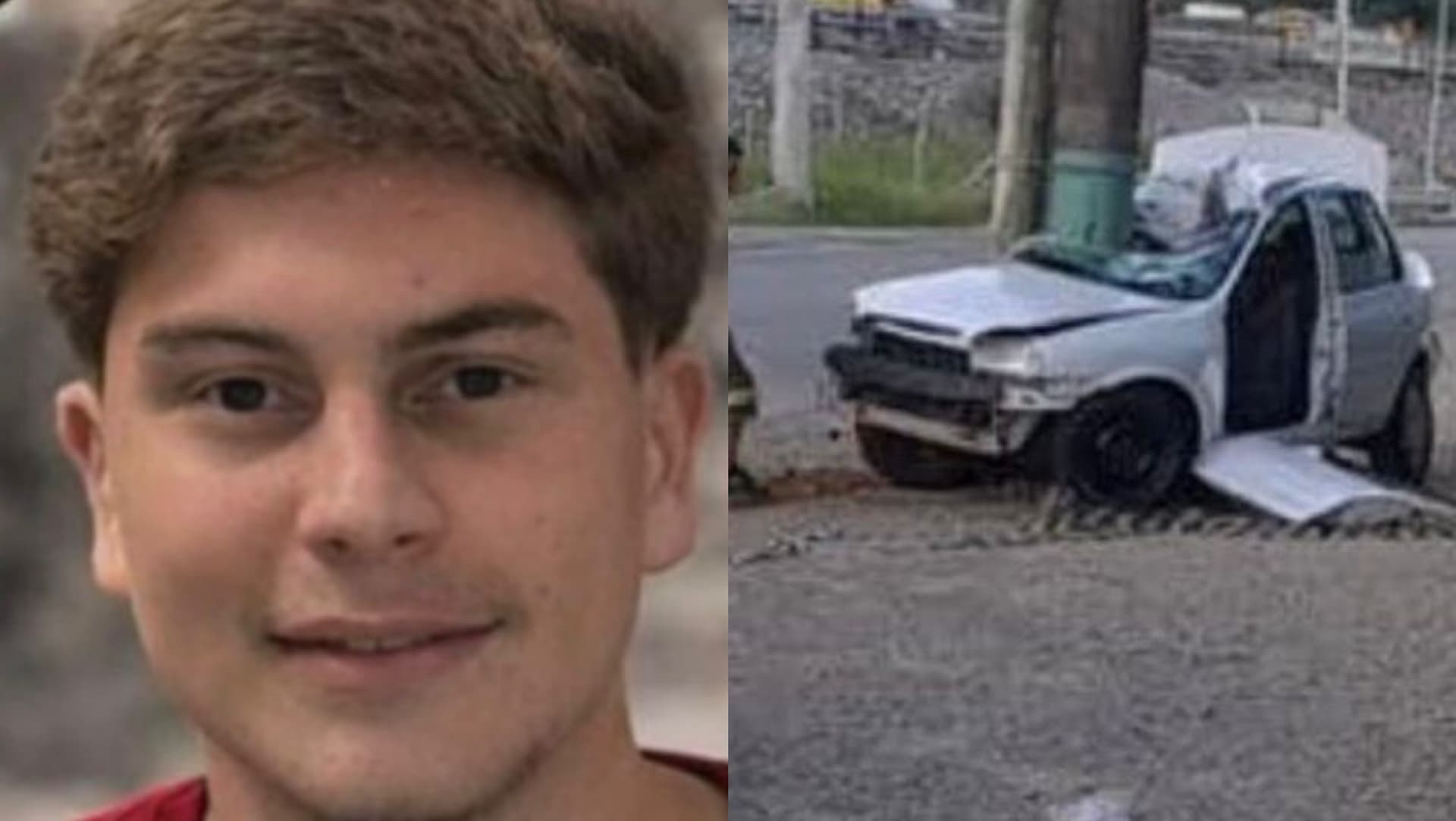 VÍDEO: Aniversário de 18 anos acaba em tragédia após carro bater em poste na Grande Florianópolis