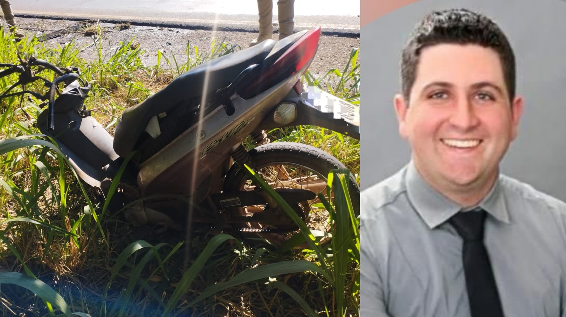 Motociclista morre na SC-163 e motorista embriagado é preso após fugir do local