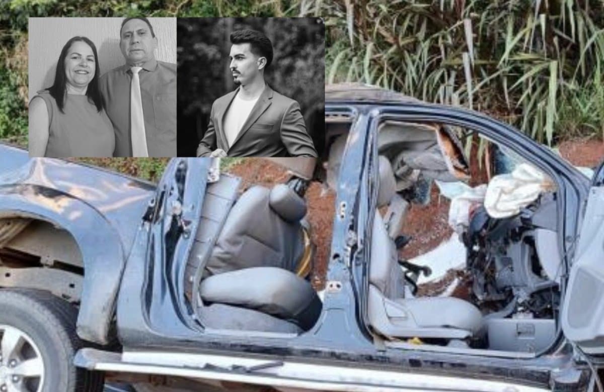 Família é destruída em acidente na BR-282 em SC: pastor, esposa e genro morrem na hora