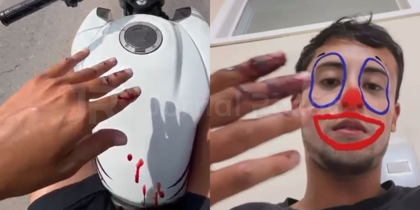 “Quase me matou”: motociclista de Tijucas denuncia motorista na SC-410