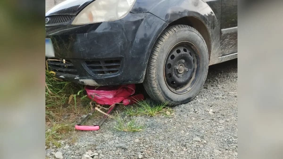 Menina de 11 anos é atropelada pela própria mãe em SC