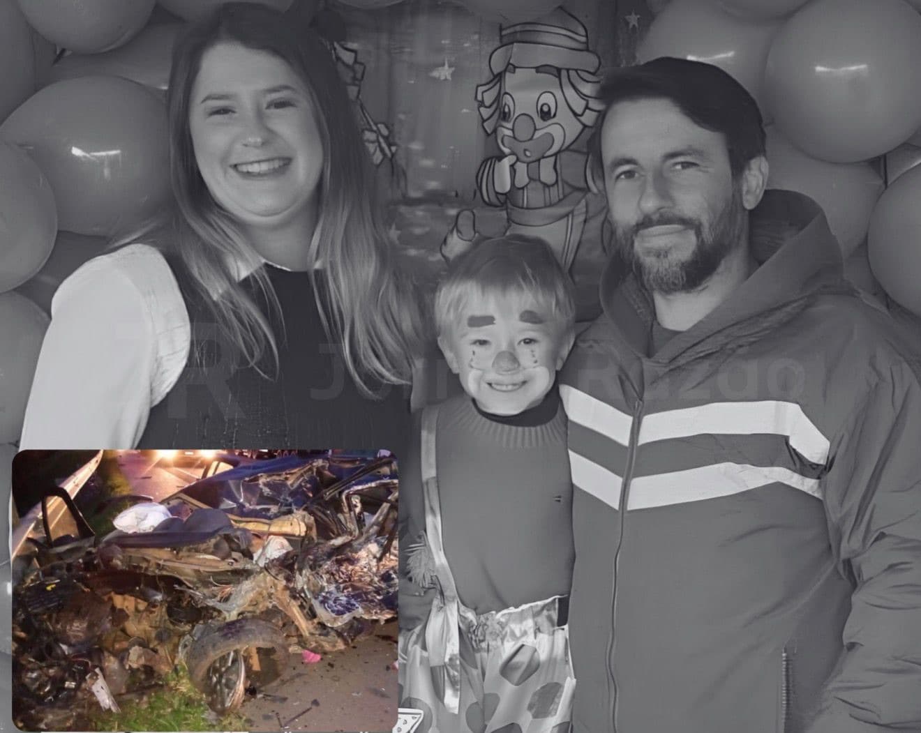 “Perda irreparável”: pai, mãe e filho de 4 anos catarinenses são as vítimas fatais de trágico acidente no Paraná