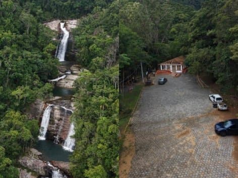 Cascata do Fernandes no Vale do Rio Tijucas deve reabrir para banho?