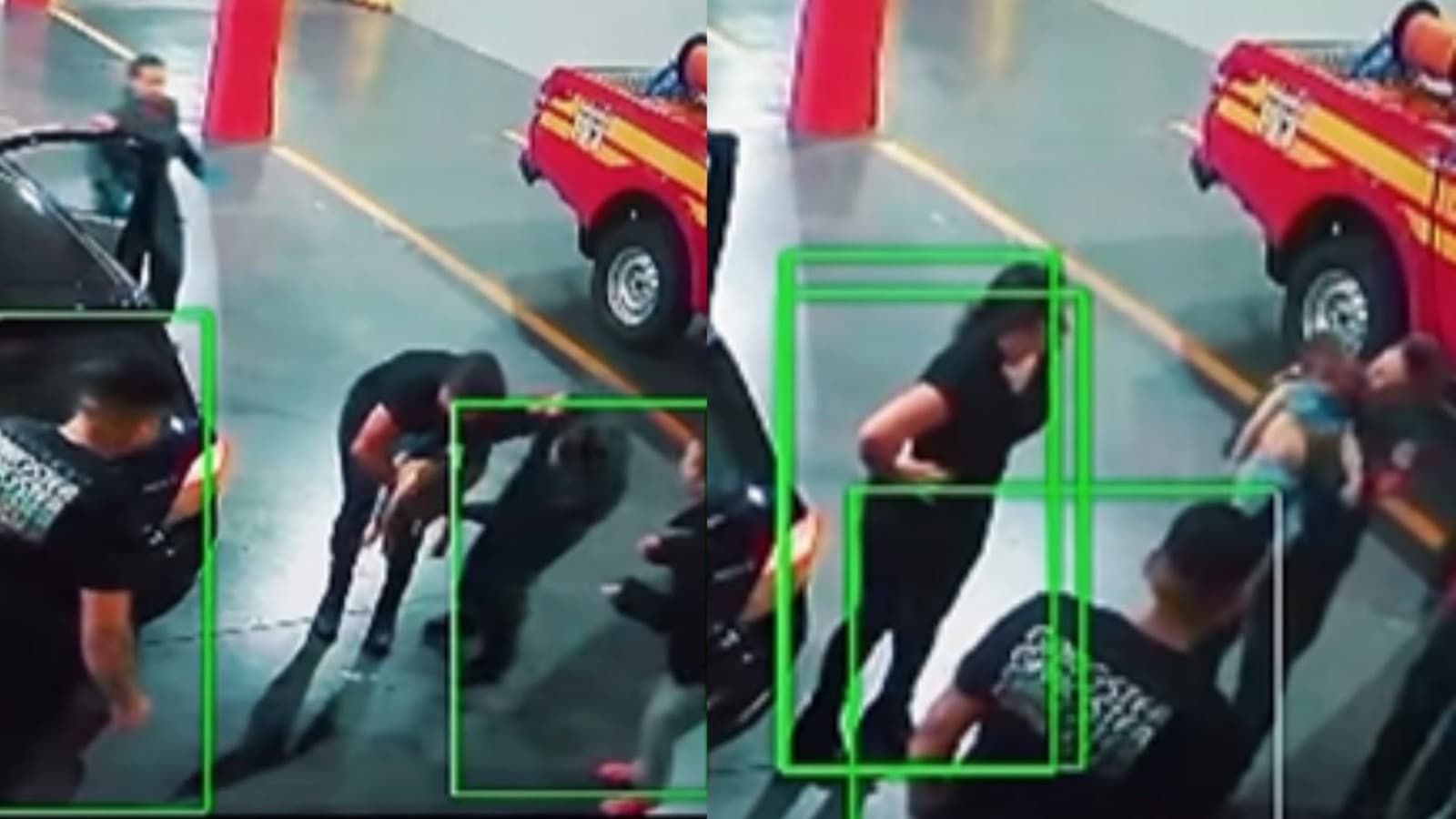 Pais chegam desesperados ao quartel e heróis entram em ação para salvar bebê engasgado em SC