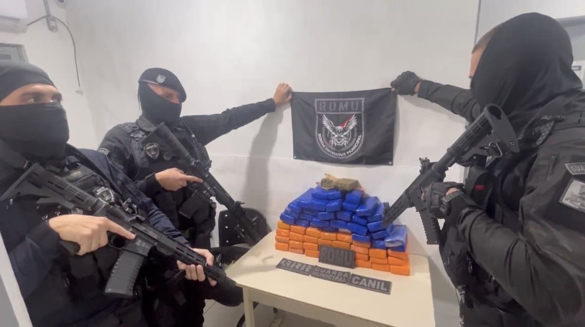 Casal é preso em Itapema na maior apreensão de drogas da história da GM