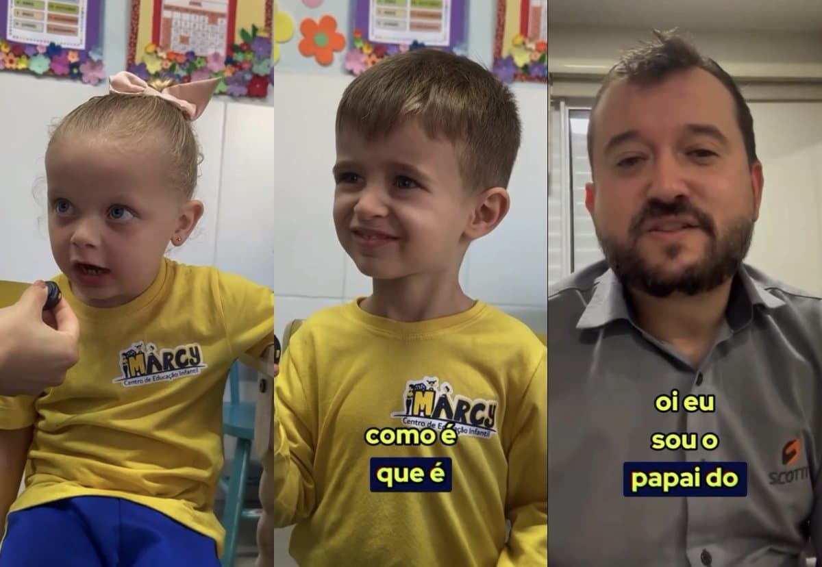 “Acreditei no Davi até o fim”: crianças de SC viralizam ao tentar explicar o trabalho dos pais