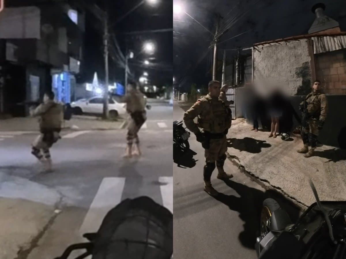 “Nois é o crime”: homem decide tirar onda dando tiros em Itajaí e é surpreendido pela PMSC