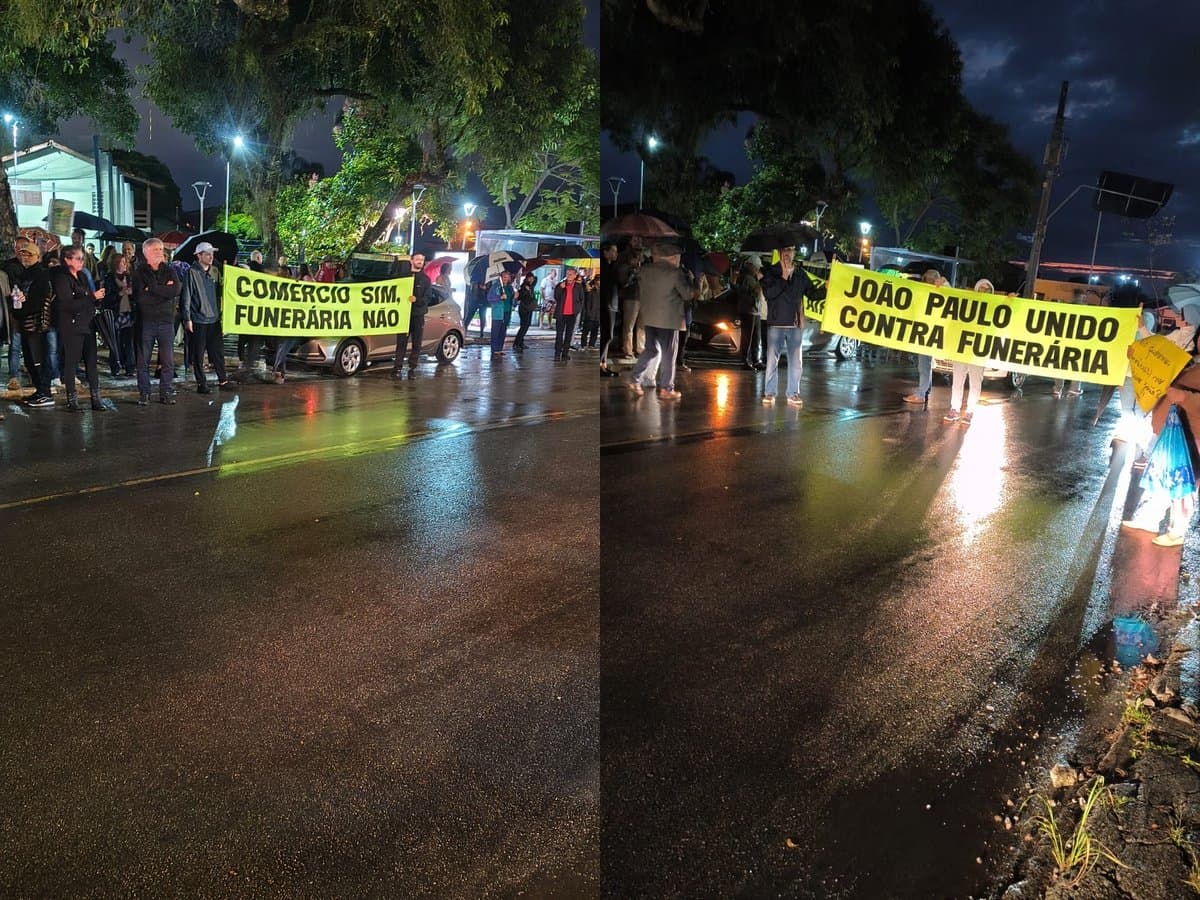 “Imagina o chorume na prainha”: moradores de Florianópolis protestam contra instalação de funerária
