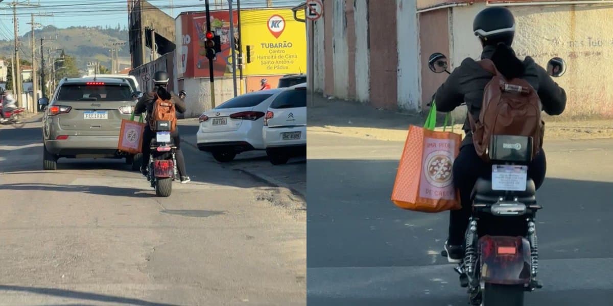 Motorista elogia condutora de scooter elétrica em SC: “esse veículo foi feito pra isso, facilitar a vida”