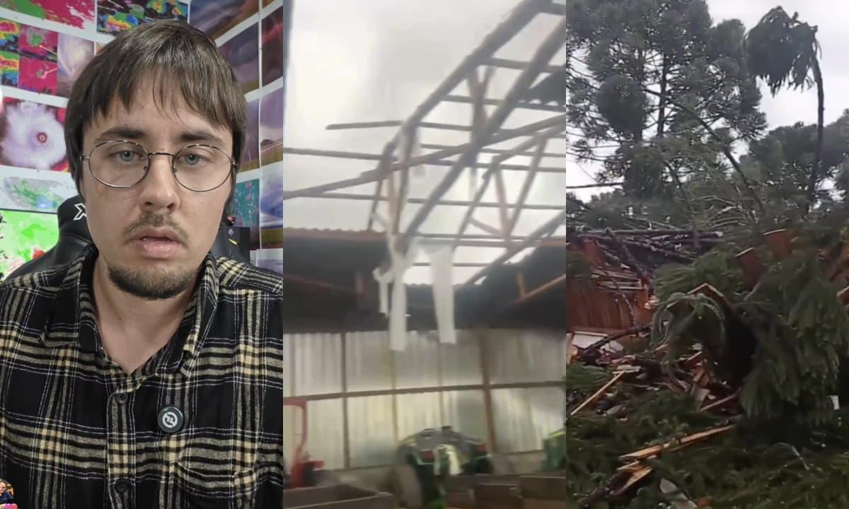 “Tornado confirmado”, alerta metereologista após noite de destruição em SC