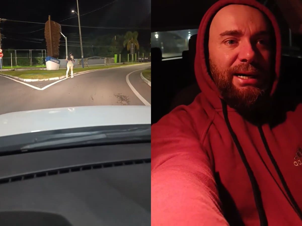 “Assista até o final”: van com três homens segue corredora em Balneário Camboriú e o final é surpreendente