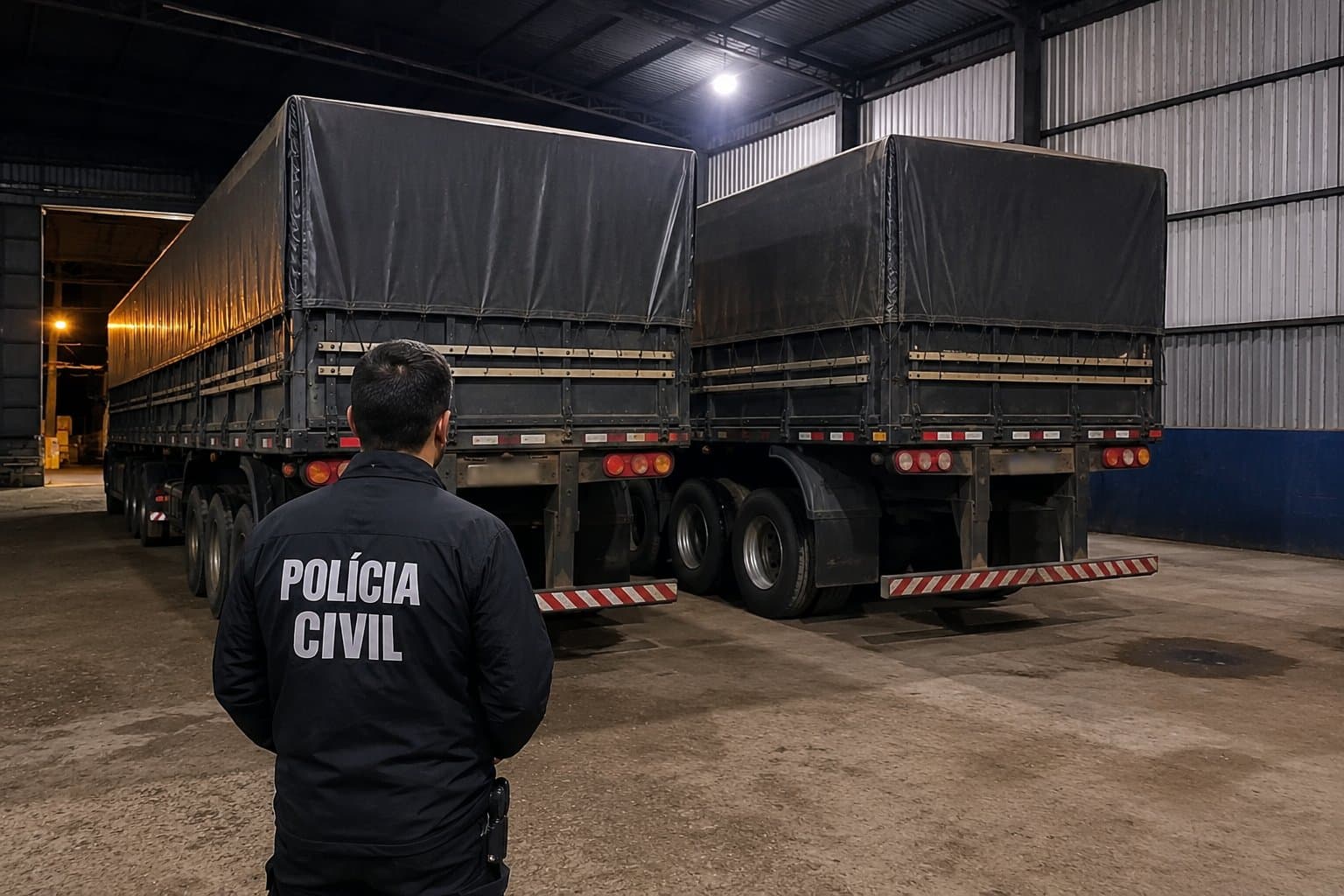 Carretas furtadas avaliadas em R$ 600 mil são recuperadas pela Polícia Civil em SC