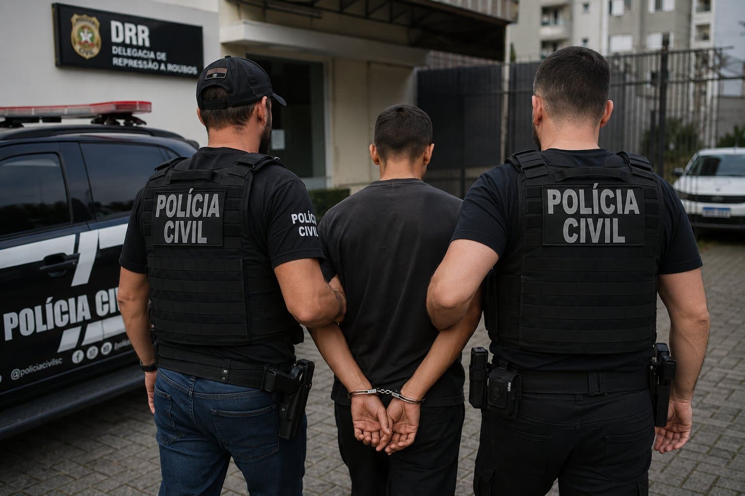 Polícia Civil prende suspeito de roubos contra motoristas de aplicativo